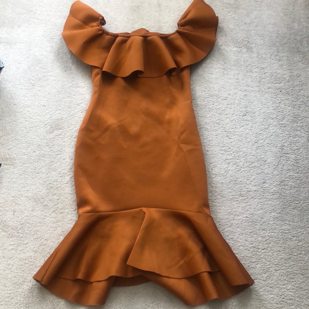 Off shoulder gently used fashionnova dress